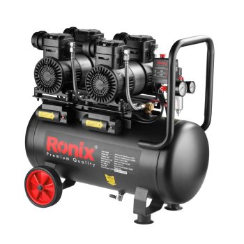 کمپرسور بی صدا 50 لیتری دو موتور رونیکس مدل RC-5013