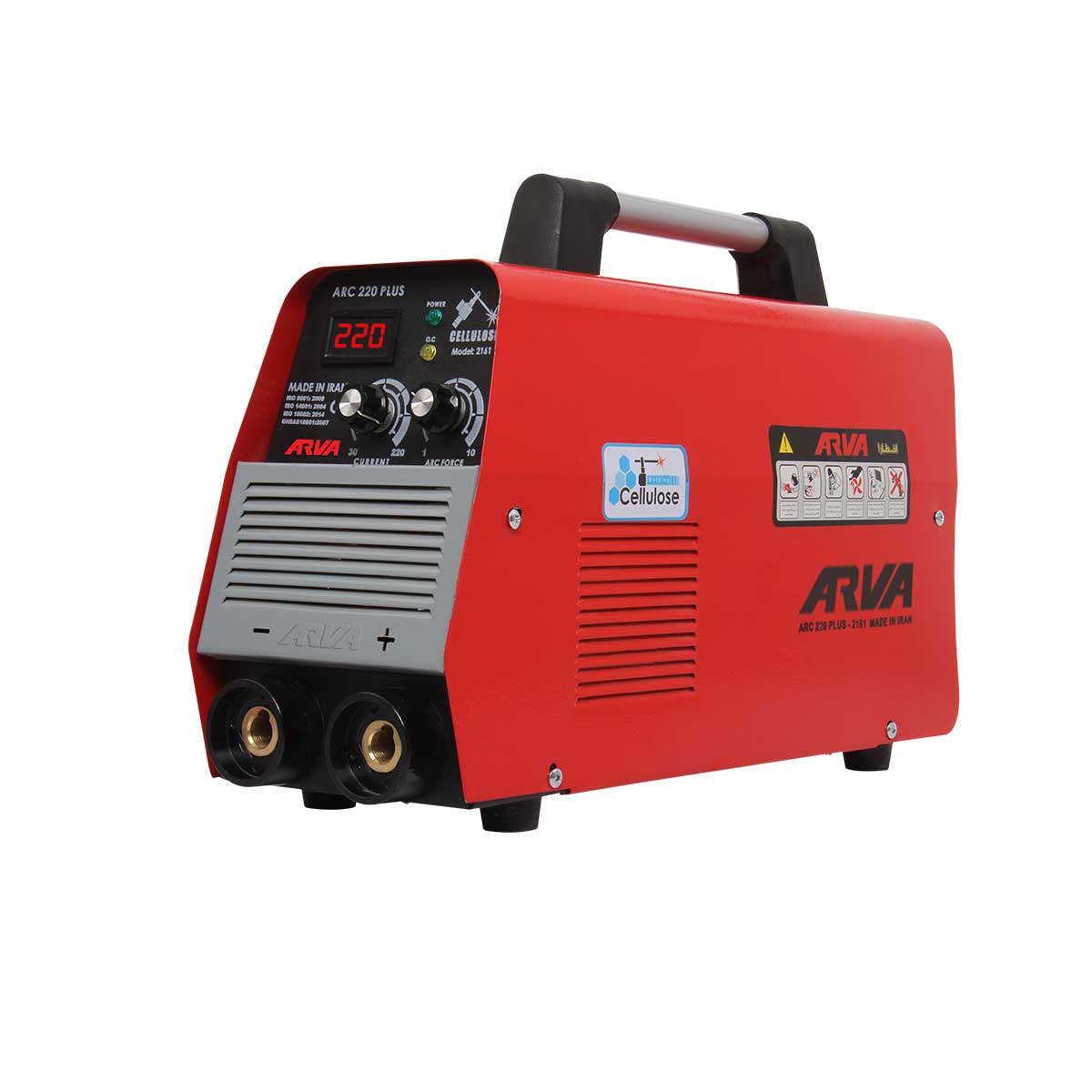 Cellulose-welding-machine-model-2161 اینورتر جوشکاری 220سلولوزی آروا مدل 2161